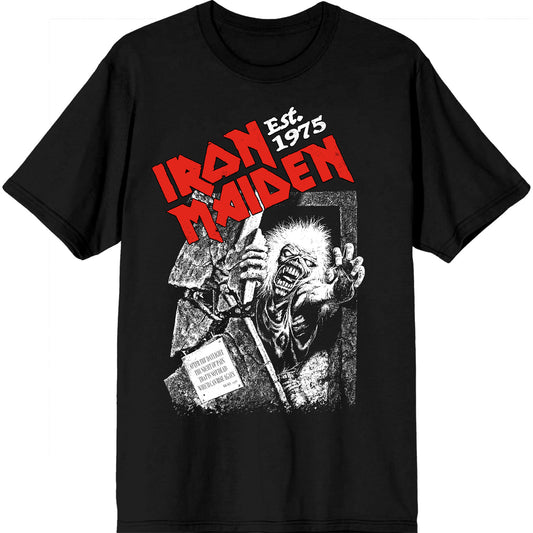 Een foto van een Iron Maiden T-Shirt