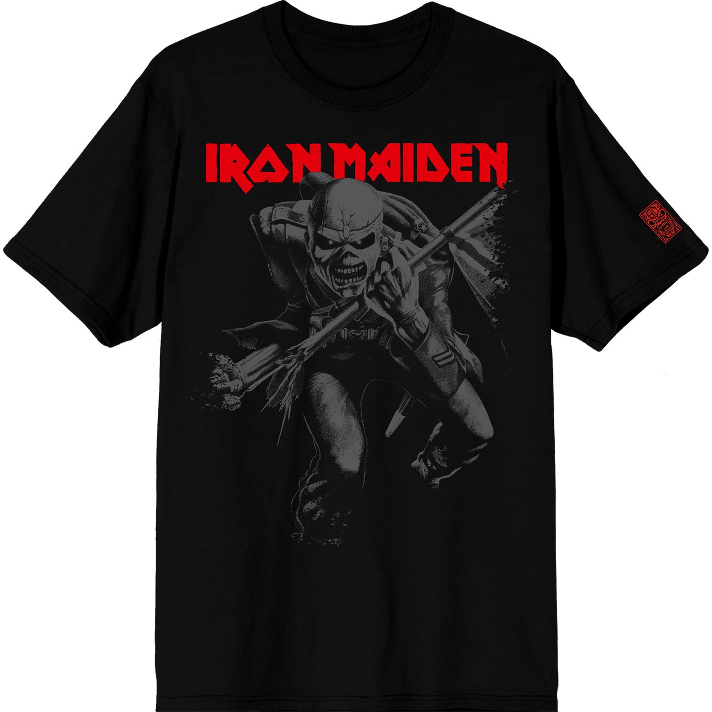 Een foto van een Iron Maiden T-Shirt