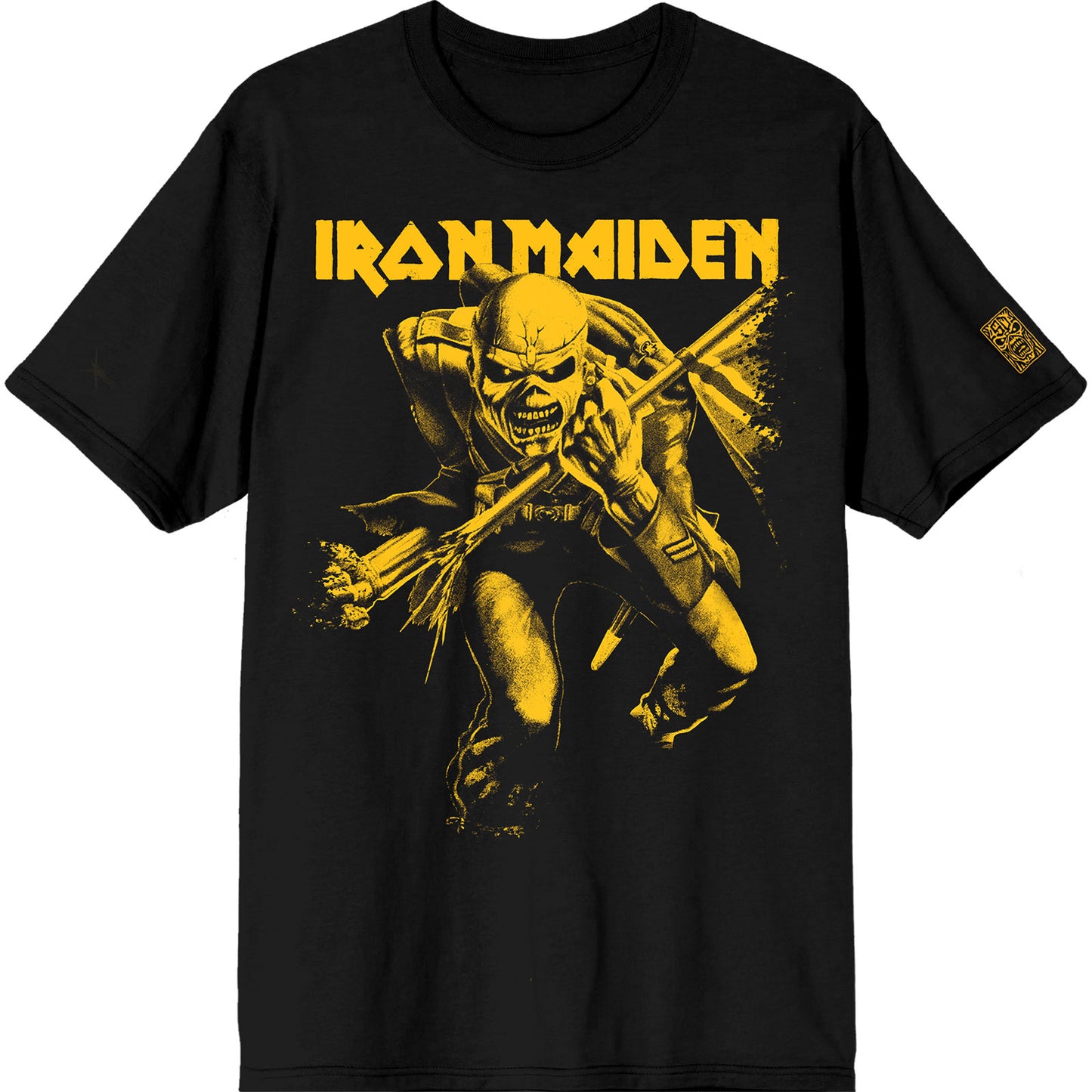 Een foto van een Iron Maiden T-Shirt