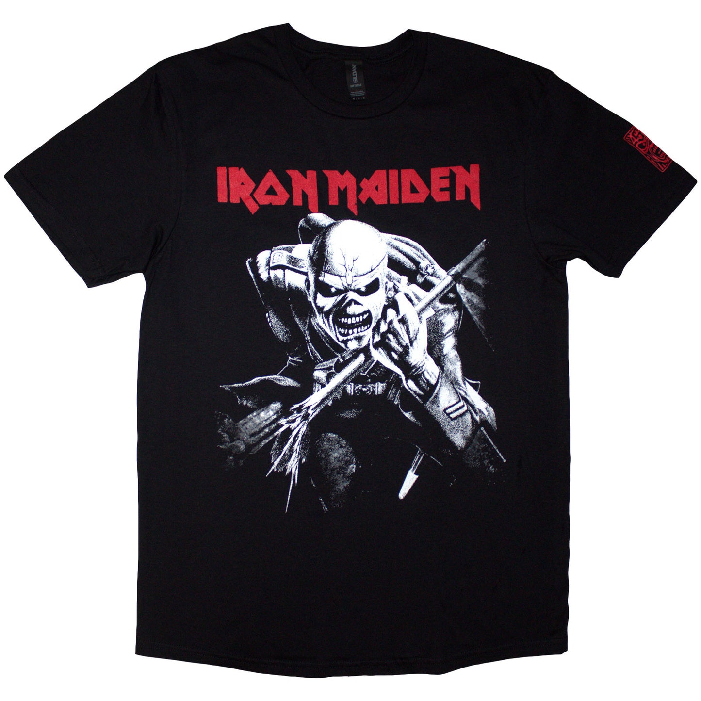 Een foto van een Iron Maiden T-Shirt