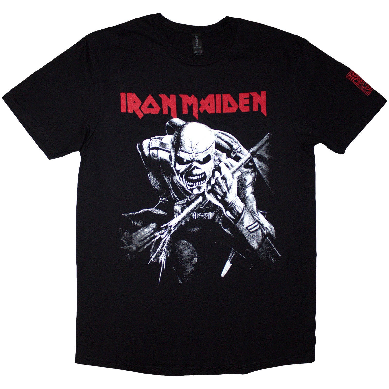Een foto van een Iron Maiden T-Shirt