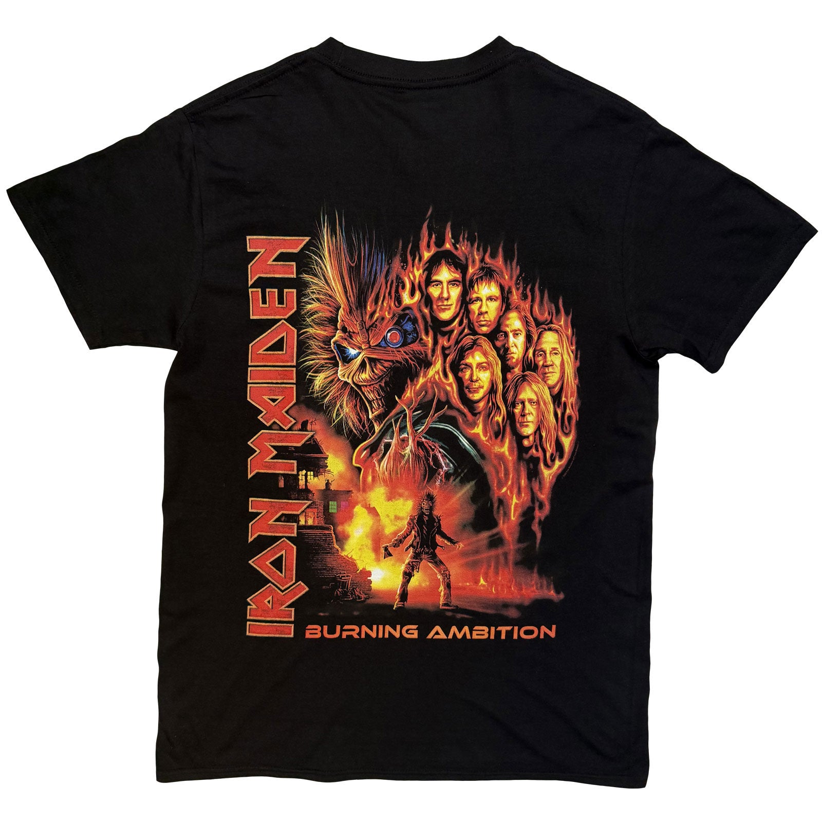Een foto van een Iron Maiden T-Shirt