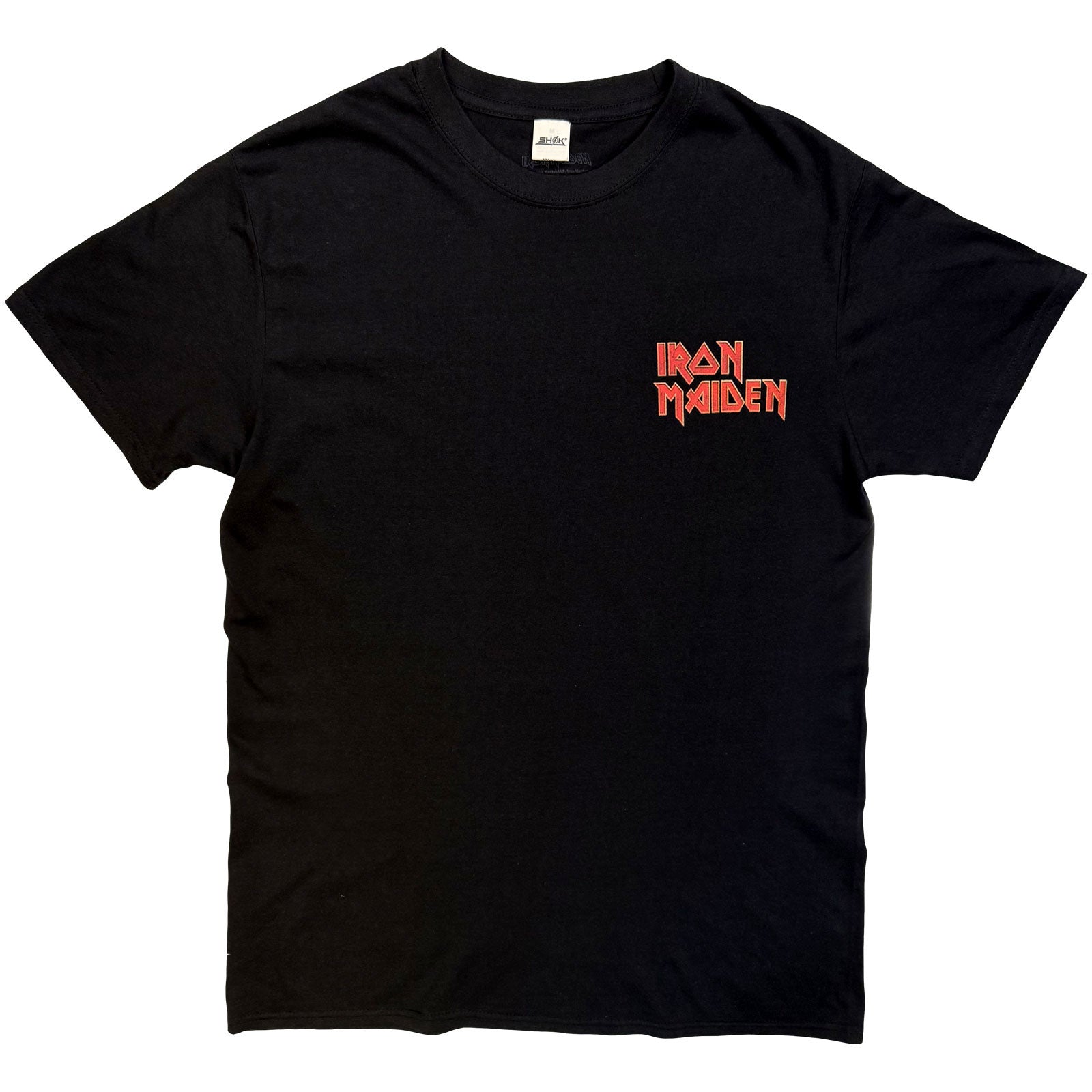 Een foto van een Iron Maiden T-Shirt