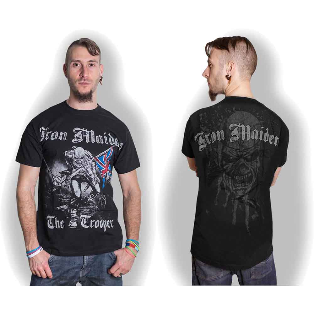 Een foto van een Iron Maiden T-Shirt