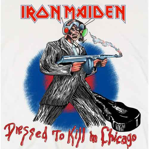 Een foto van een Iron Maiden T-Shirt