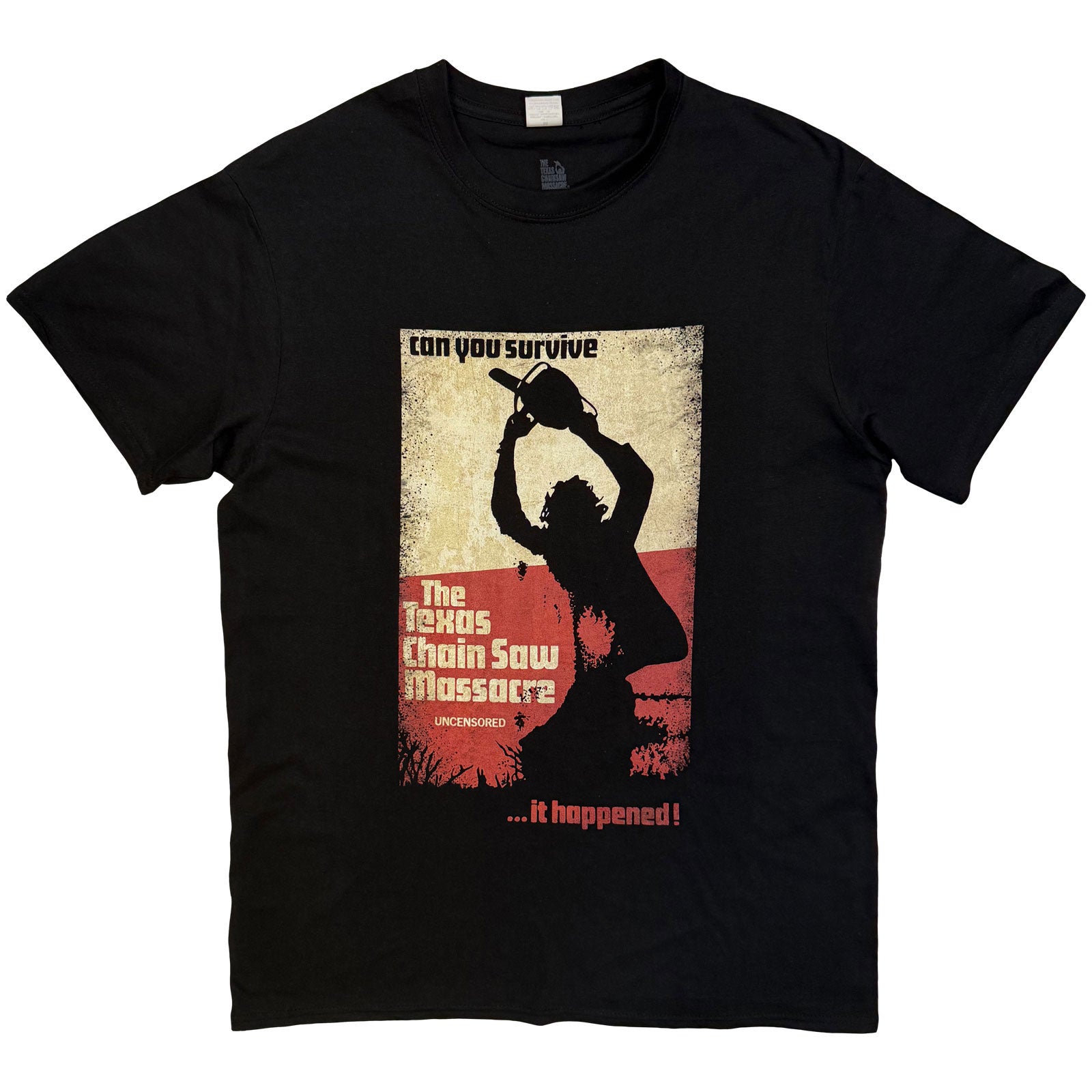 Een foto van een The Texas Chainsaw Massacre T-Shirt