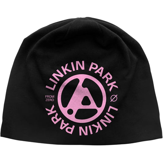 Een foto van een Linkin Park Hoofddeksel