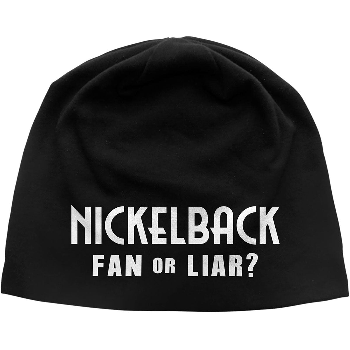 Een foto van een Nickelback Hoofddeksel