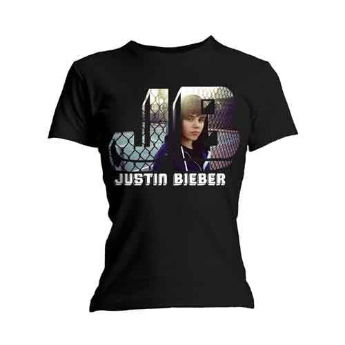 Een foto van een Justin Bieber T-Shirt