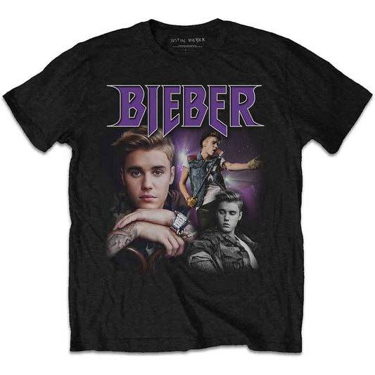 Een foto van een Justin Bieber T-Shirt