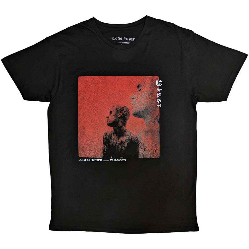 Een foto van een Justin Bieber T-Shirt