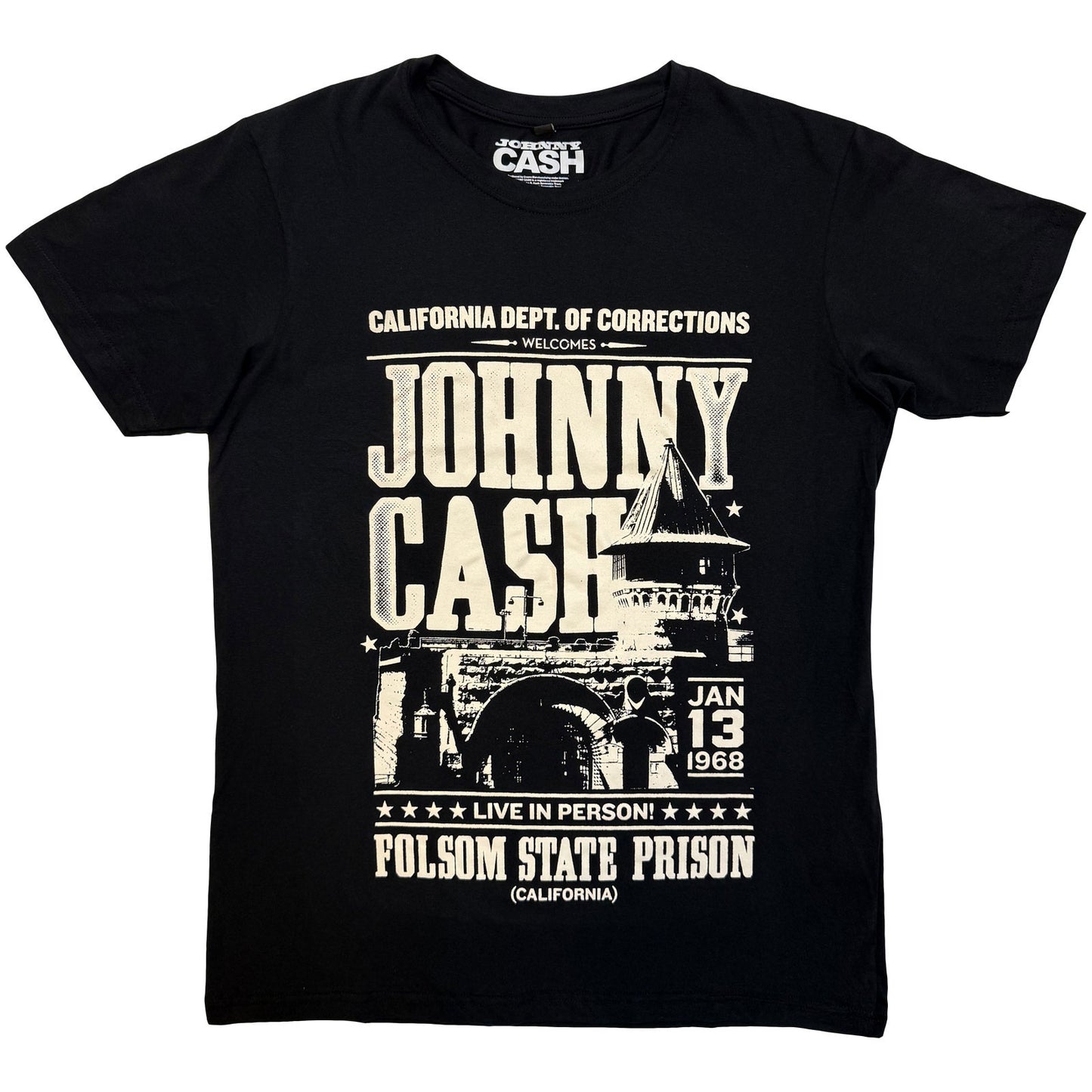 Een foto van een Johnny Cash T-Shirt