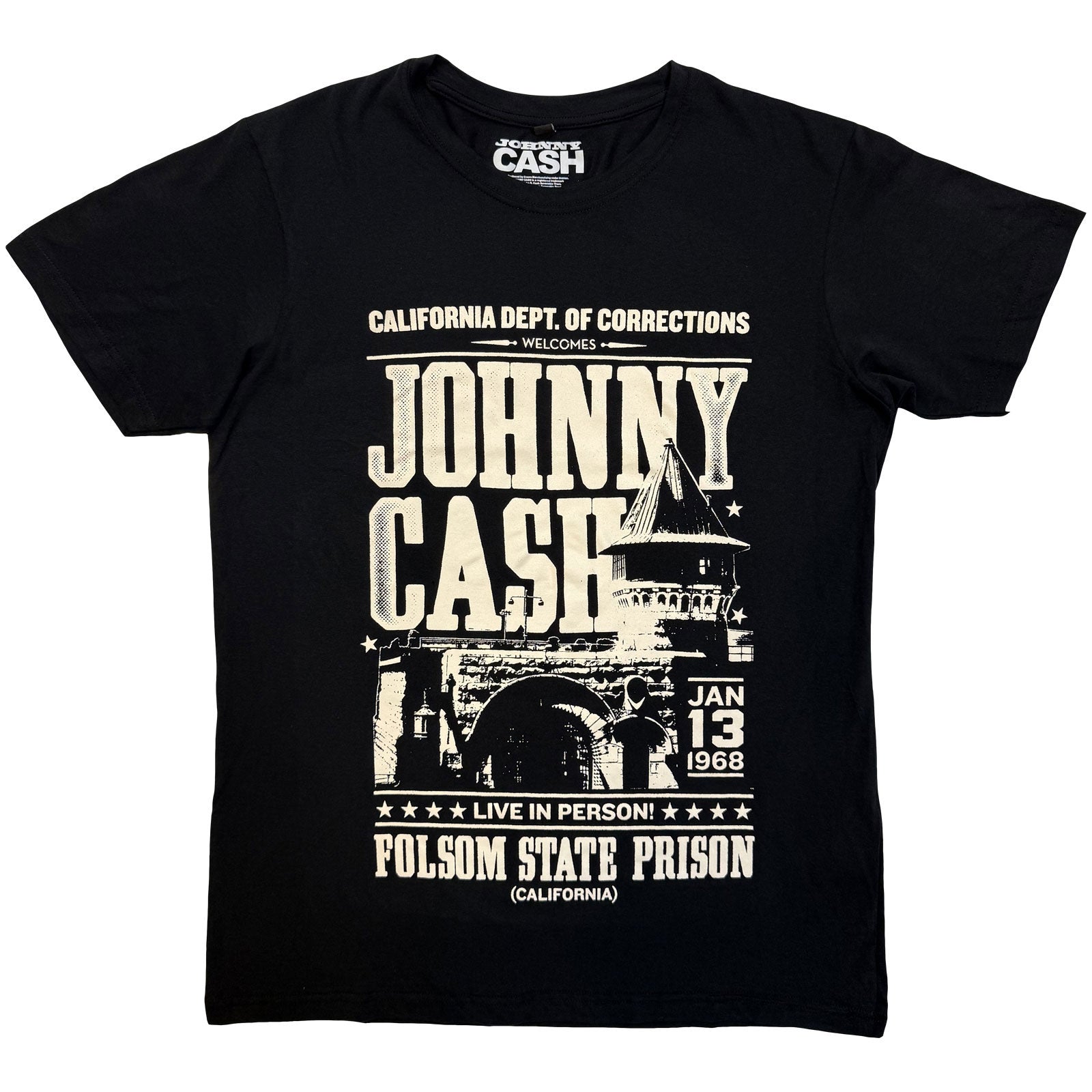 Een foto van een Johnny Cash T-Shirt
