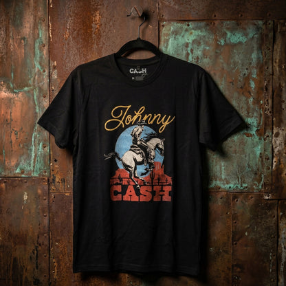 Een foto van een Johnny Cash T-Shirt
