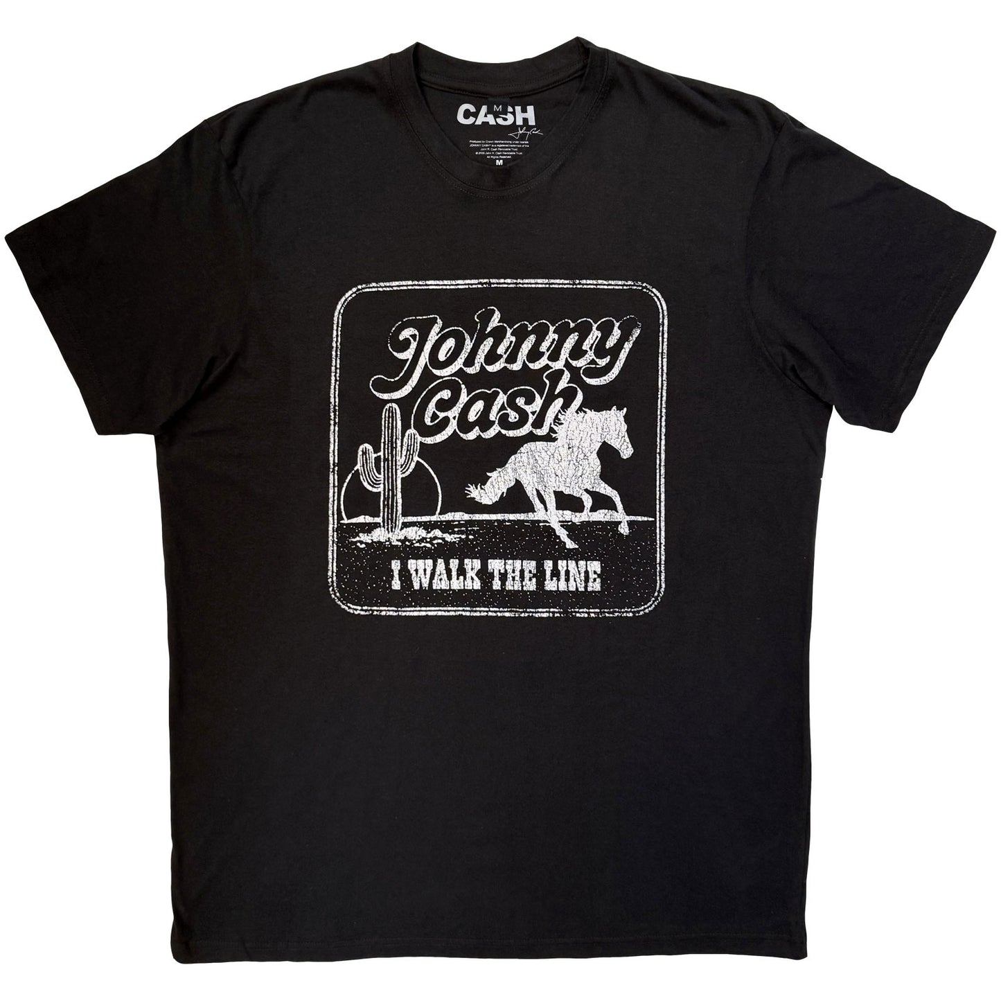 Een foto van een Johnny Cash T-Shirt