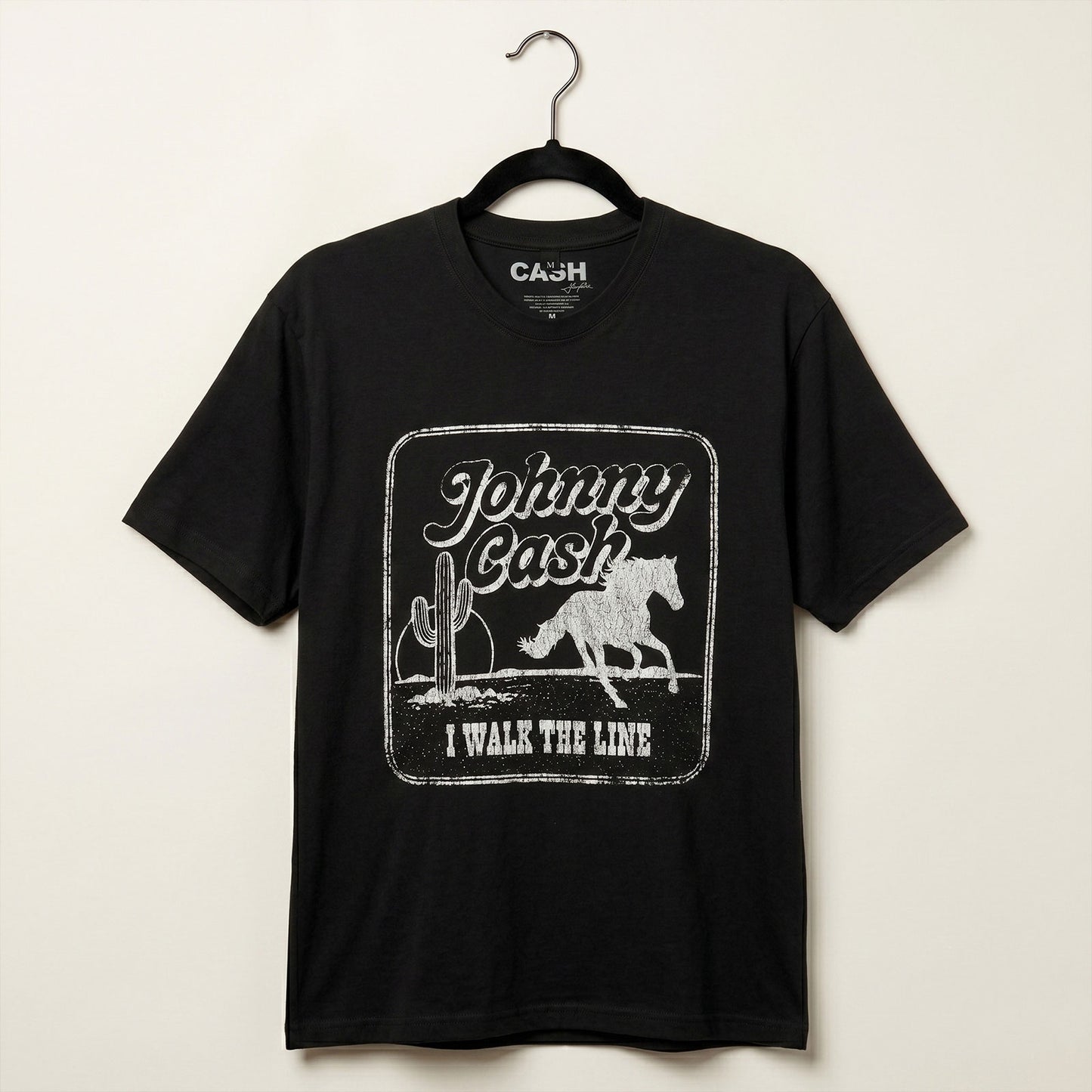 Een foto van een Johnny Cash T-Shirt