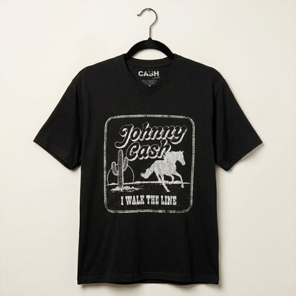 Een foto van een Johnny Cash T-Shirt