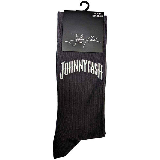 Een foto van een Johnny Cash Sokken