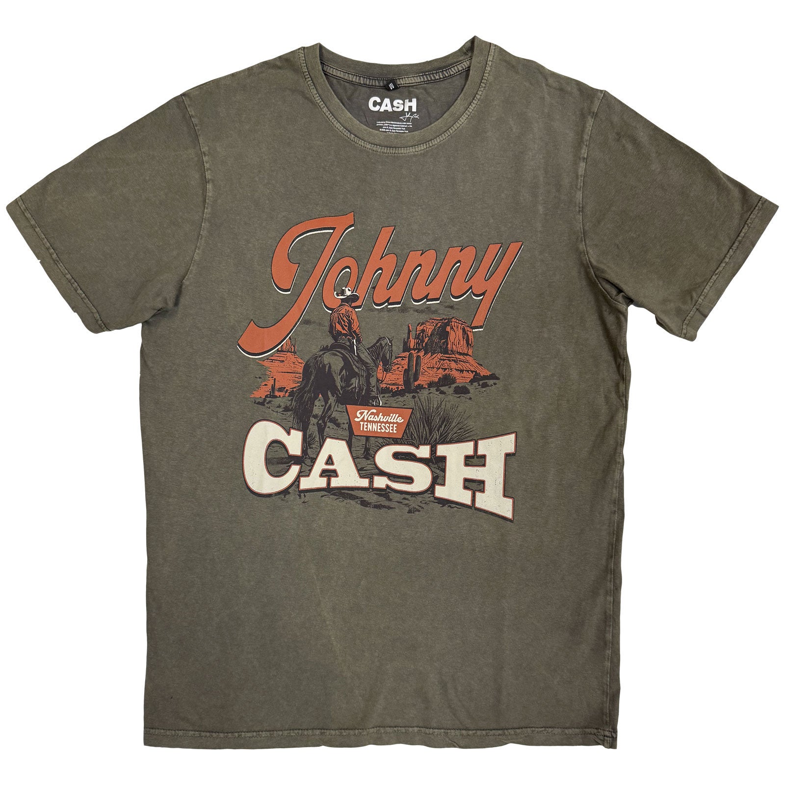 Een foto van een Johnny Cash T-Shirt