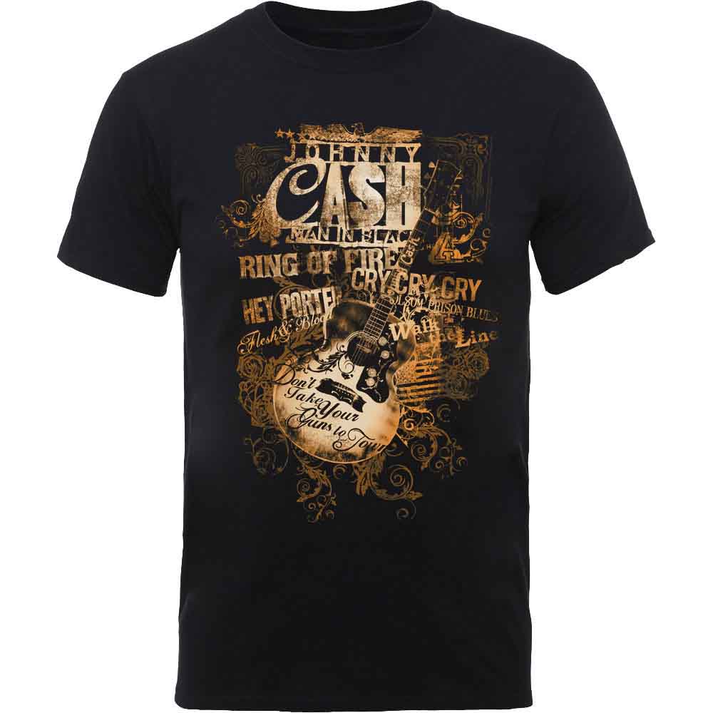 Een foto van een Johnny Cash T-Shirt
