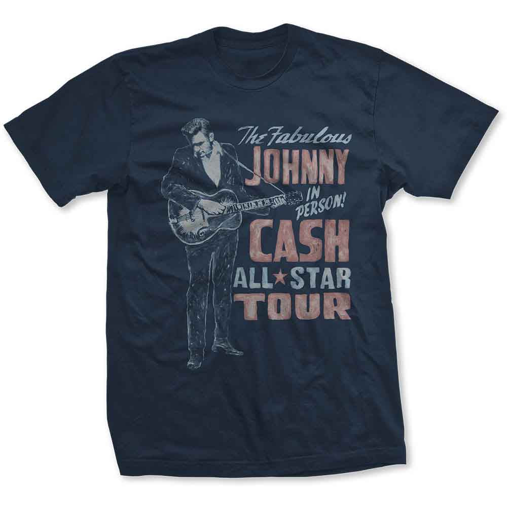 Een foto van een Johnny Cash T-Shirt