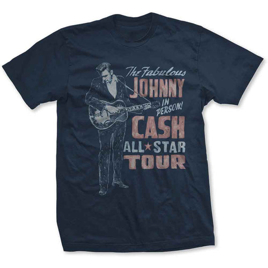 Een foto van een Johnny Cash T-Shirt
