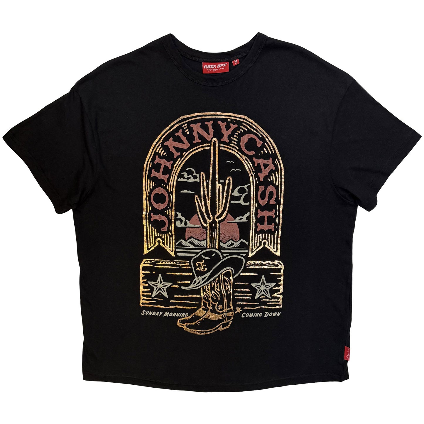 Een foto van een Johnny Cash T-Shirt