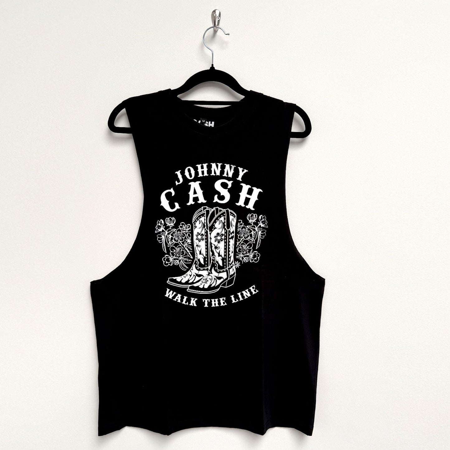 Een foto van een Johnny Cash T-Shirt