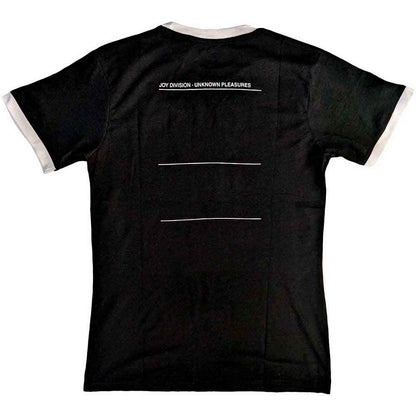 Een foto van een Joy Division Ringer T-Shirt