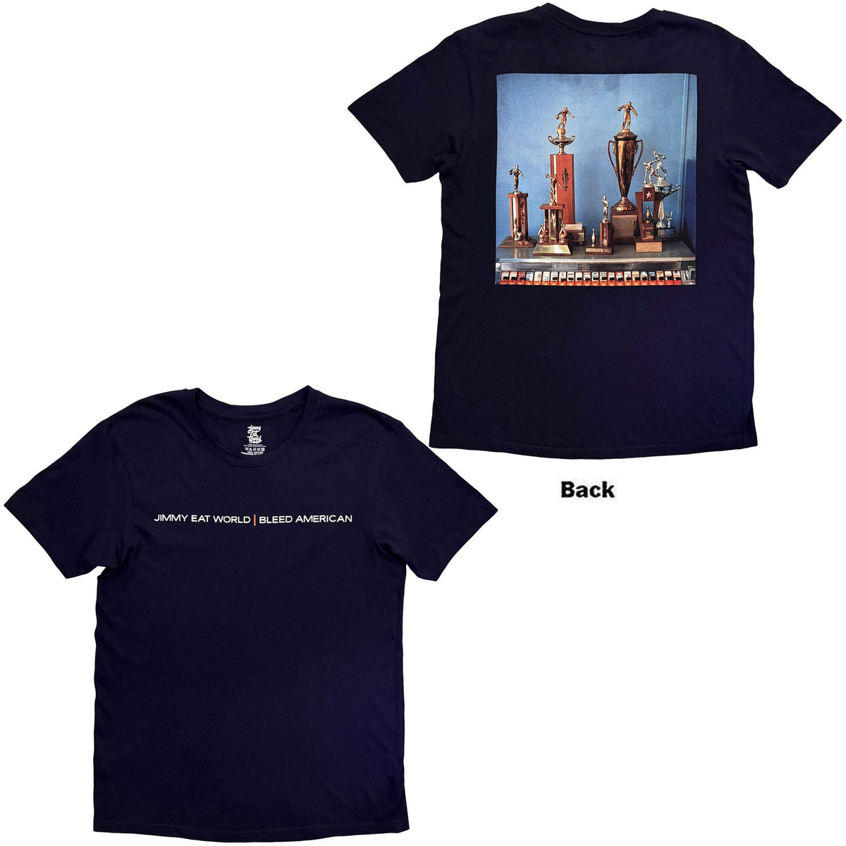 Een foto van een Jimmy Eat World T-Shirt