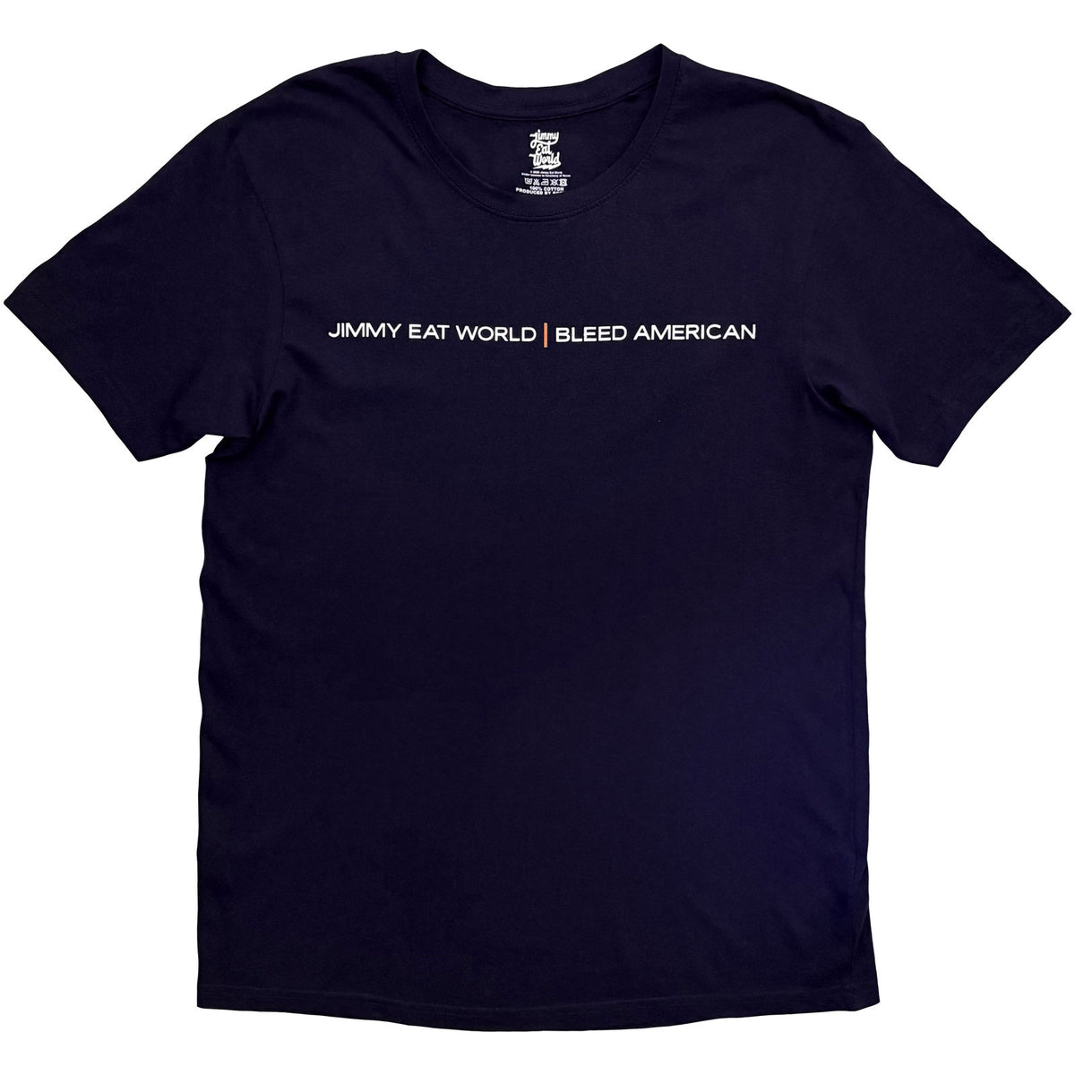Een foto van een Jimmy Eat World T-Shirt