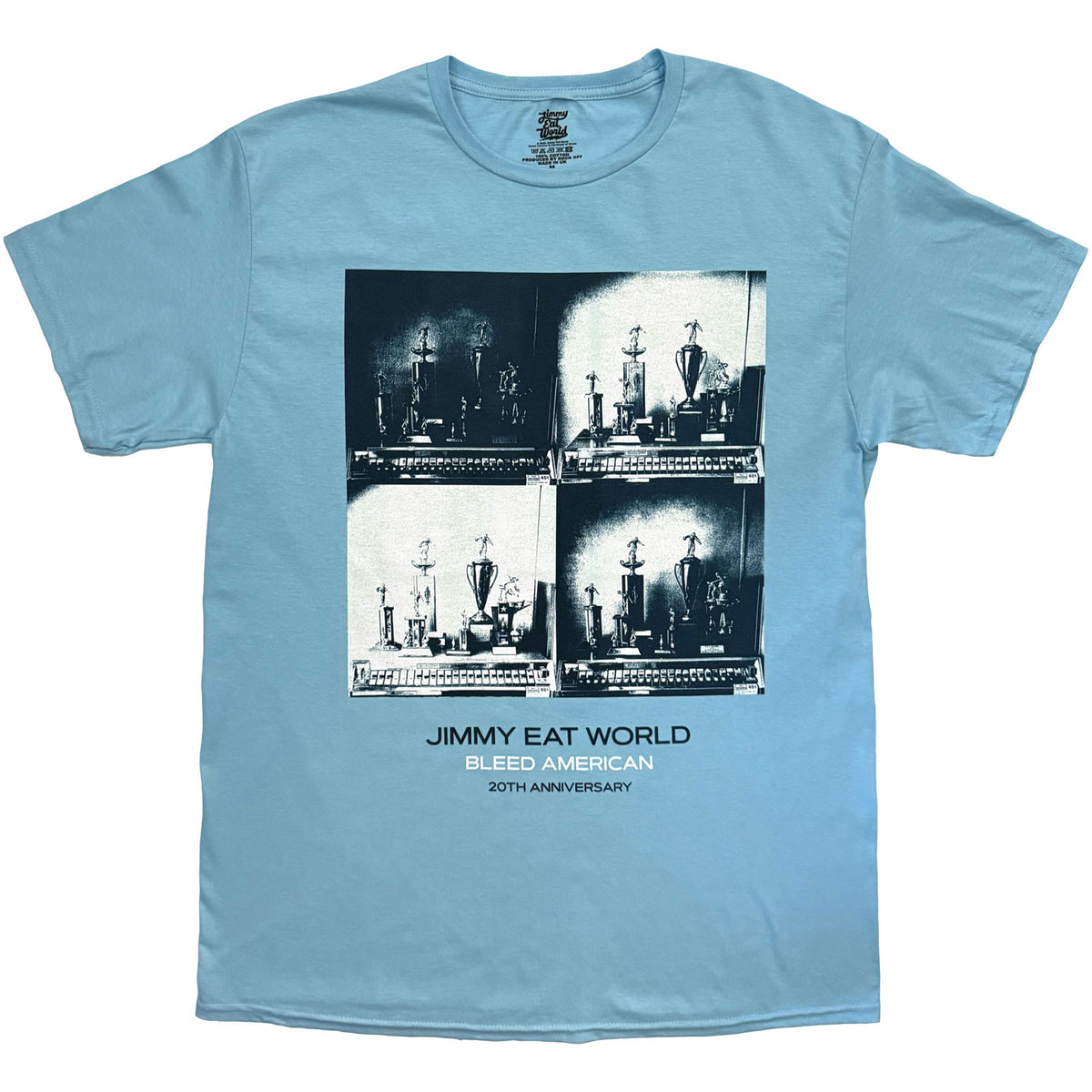 Een foto van een Jimmy Eat World T-Shirt
