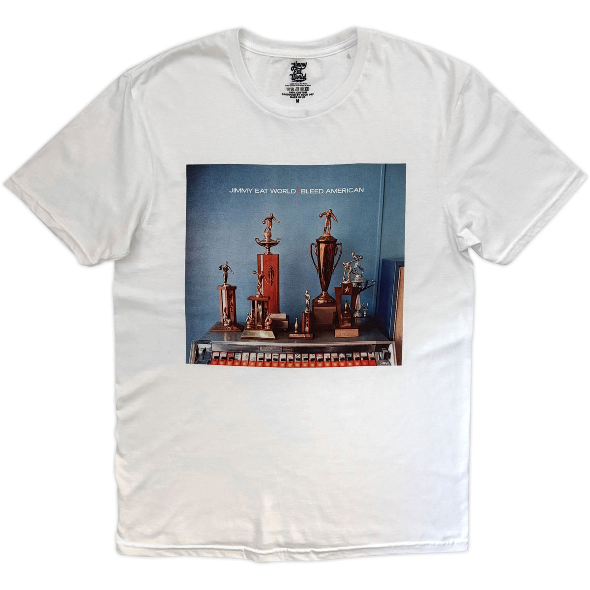 Een foto van een Jimmy Eat World T-Shirt