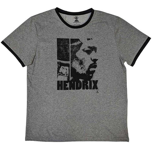 Een foto van een Jimi Hendrix Ringer T-Shirt