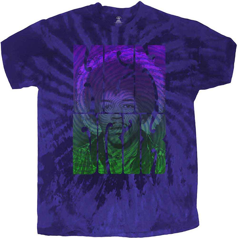Een foto van een Jimi Hendrix T-Shirt