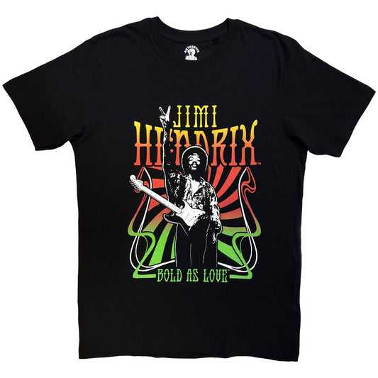 Een foto van een Jimi Hendrix T-Shirt
