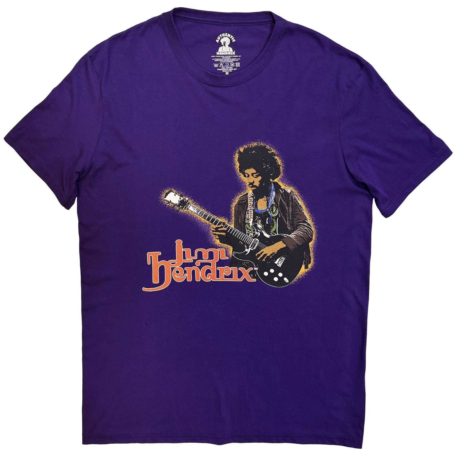 Een foto van een Jimi Hendrix T-Shirt