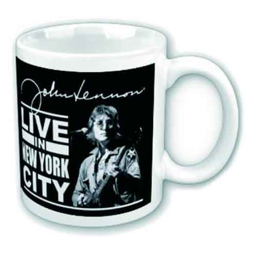 Een foto van een John Lennon Drinkartikel
