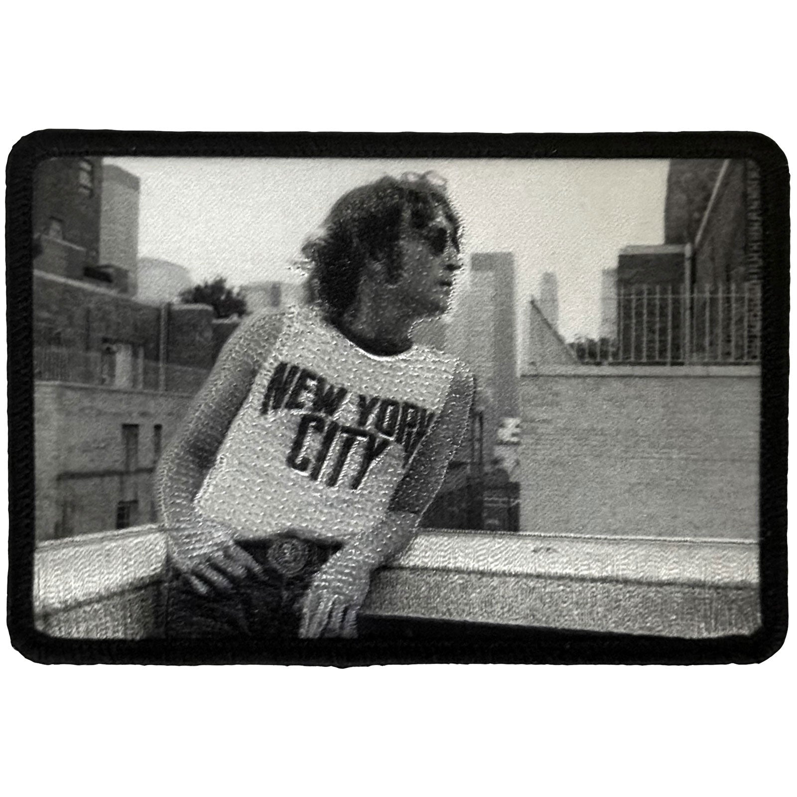 Een foto van een John Lennon Patch