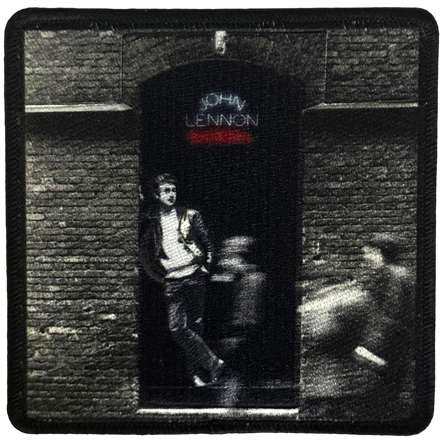 Een foto van een John Lennon Patch