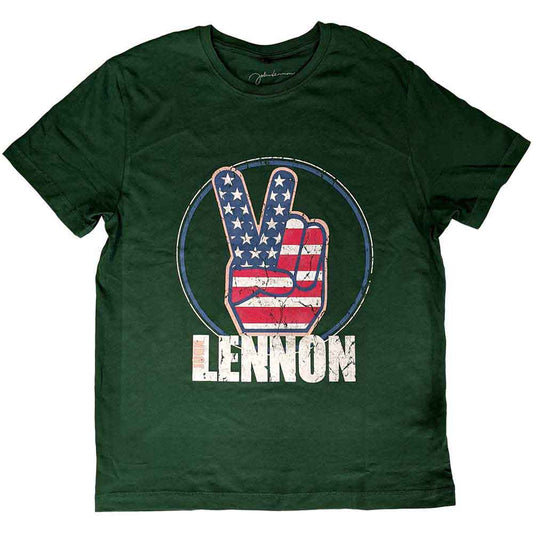 Een foto van een John Lennon T-Shirt