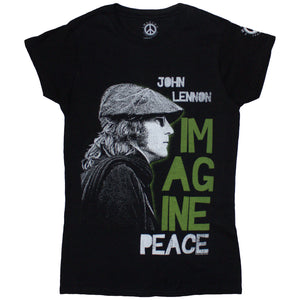 Een foto van een John Lennon T-Shirt