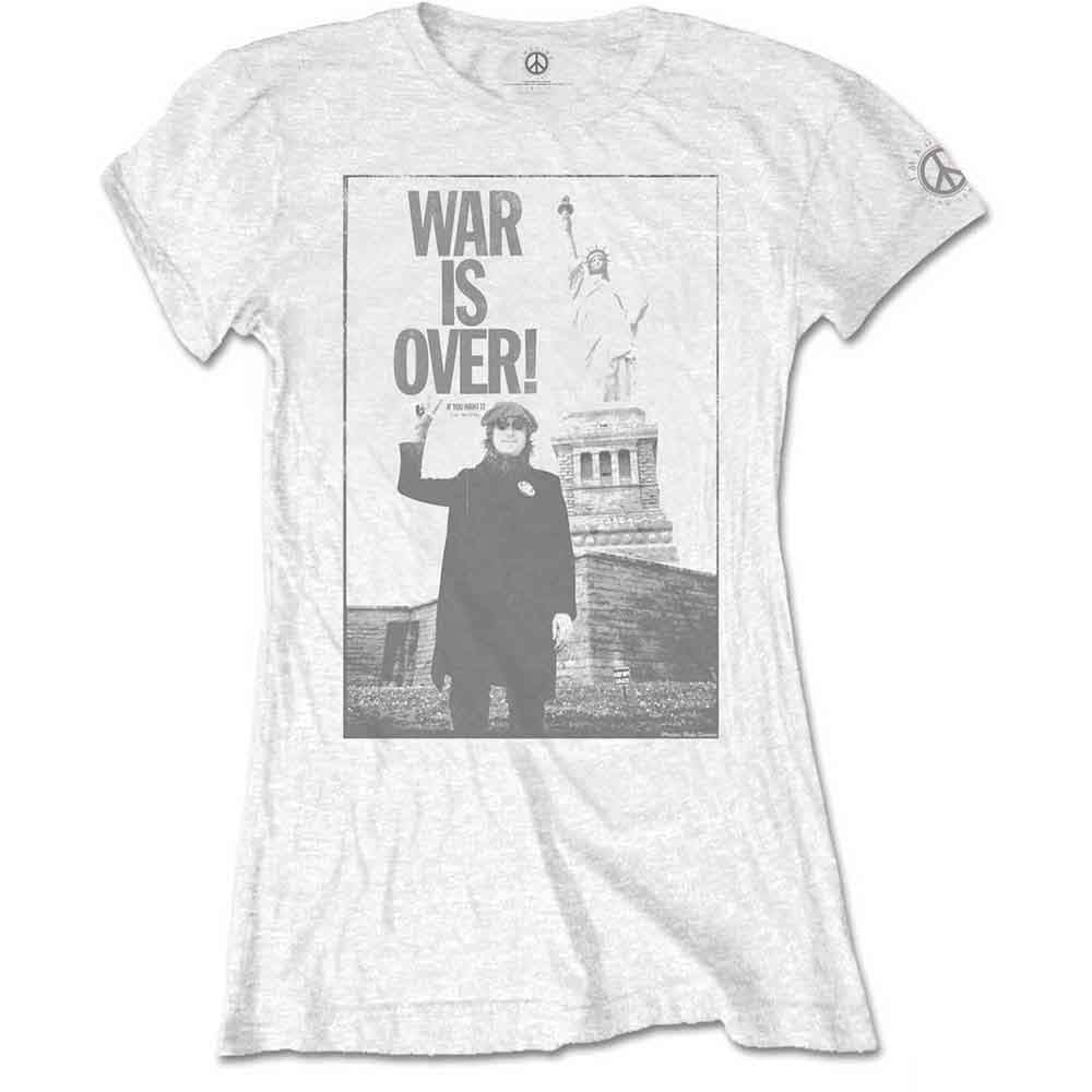 Een foto van een John Lennon T-Shirt