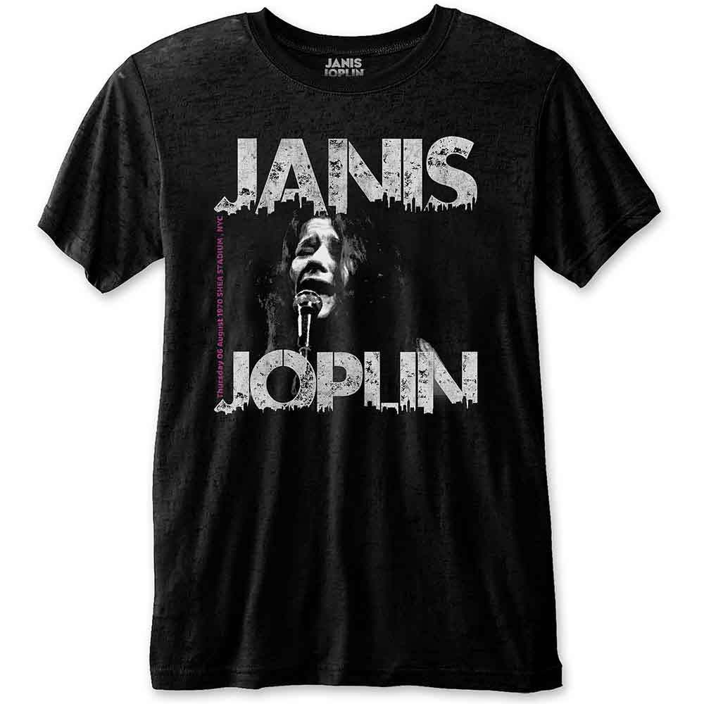 Een foto van een Janis Joplin T-Shirt