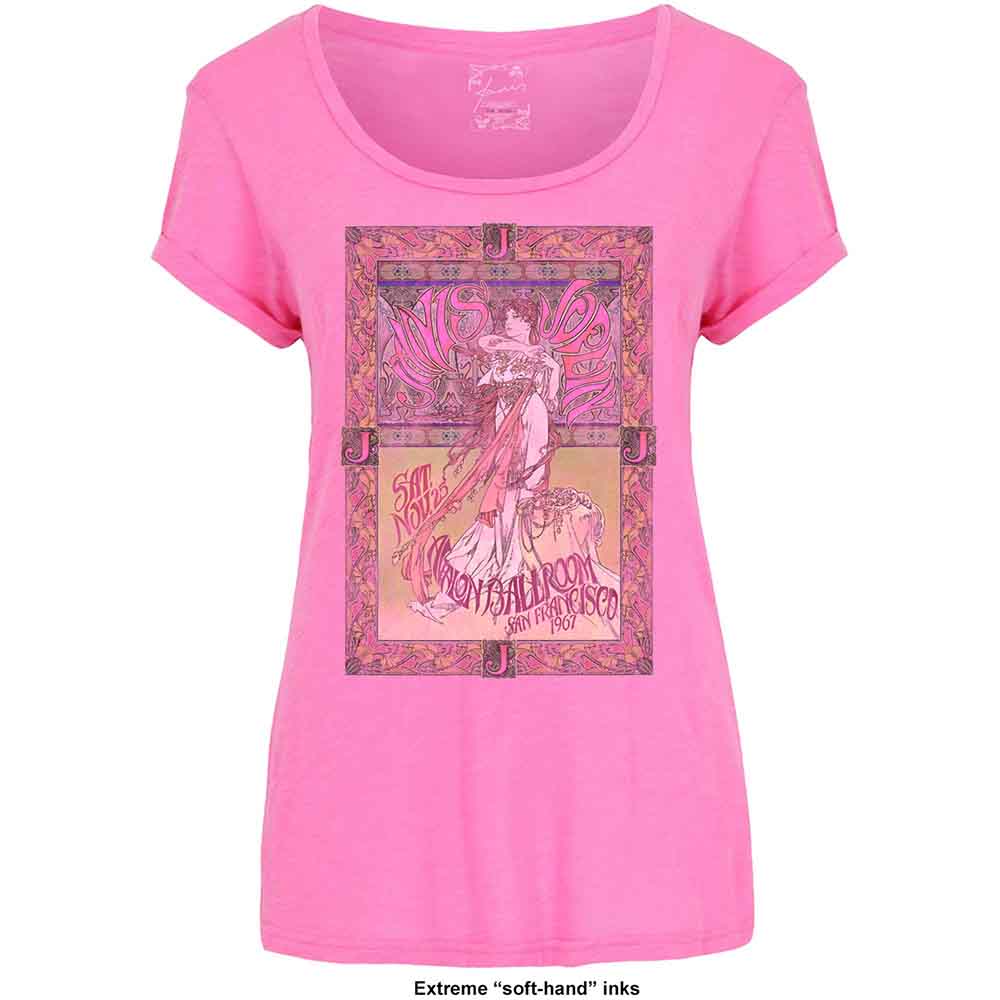 Een foto van een Janis Joplin T-Shirt