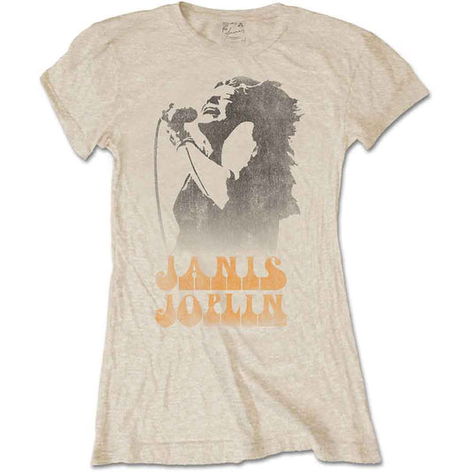 Een foto van een Janis Joplin T-Shirt
