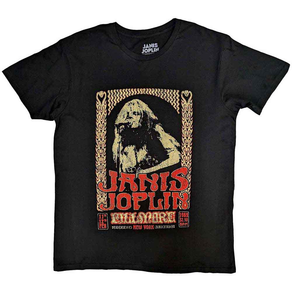 Een foto van een Janis Joplin T-Shirt