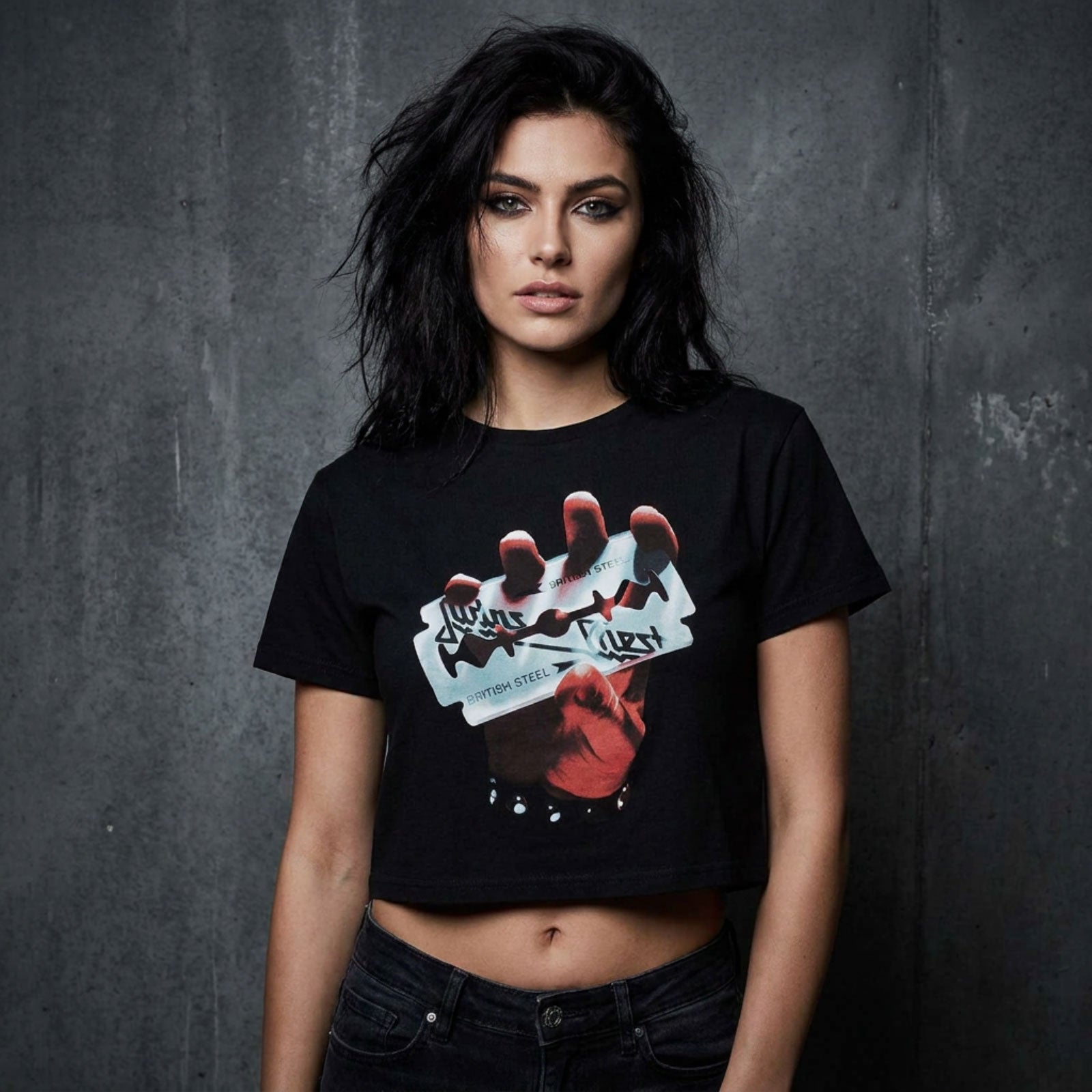 Een foto van een Judas Priest T-Shirt