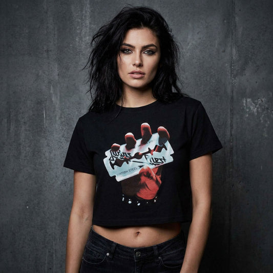 Een foto van een Judas Priest T-Shirt