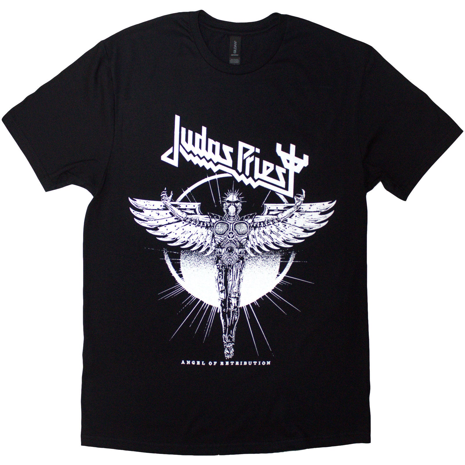 Een foto van een Judas Priest T-Shirt